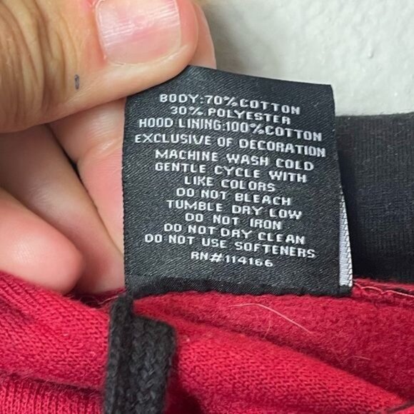 Colosseum MIT Engineers Cardinal Red Pullover Hoodie XL 70% Cotton 30% Polyester - Picture 5 of 5